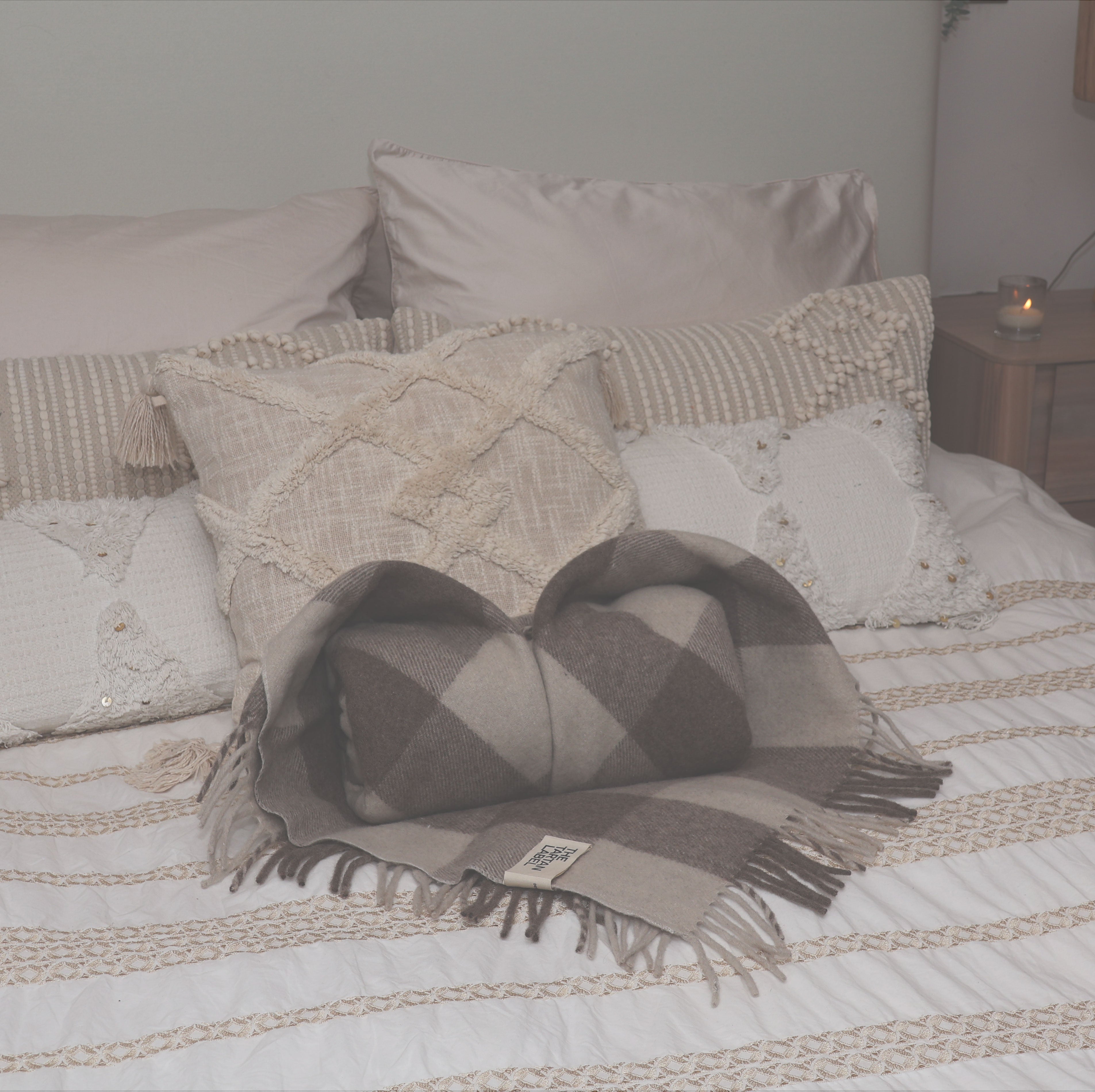 Wrap Your Love in Sustainability: A Valentine's Day Ode to Recycled Wool Tartan Blankets