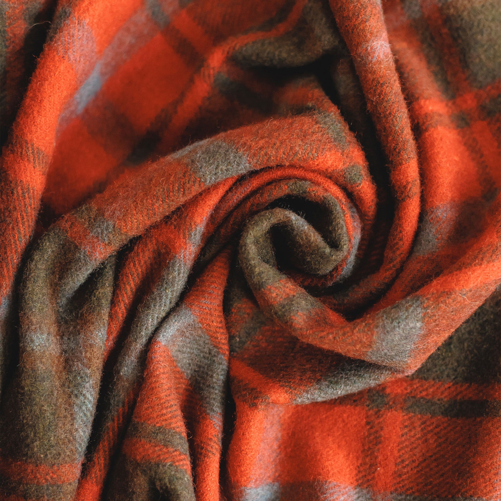 Dark Maple Small Blanket
