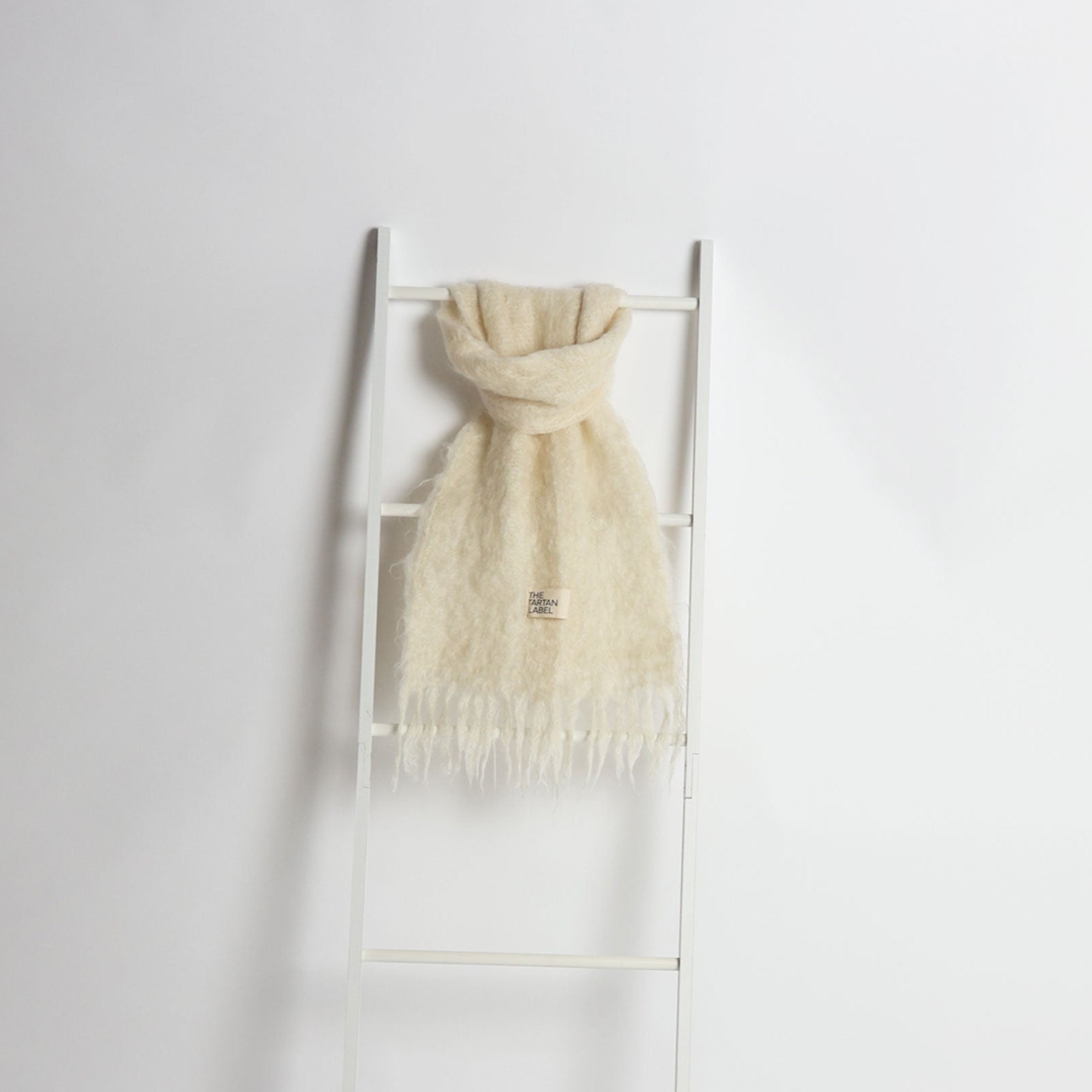 Natural Handmade Mohair Scarf